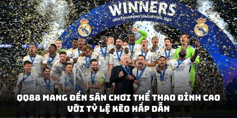 QQ88 mang đến sân chơi thể thao đỉnh cao với tỷ lệ kèo hấp dẫn