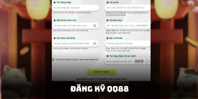 Đăng ký QQ88